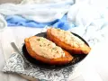 Patate dolci ripiene, un'idea gustosa per le tue ricette. Cremose e saporite, perfette per un pasto leggero.
